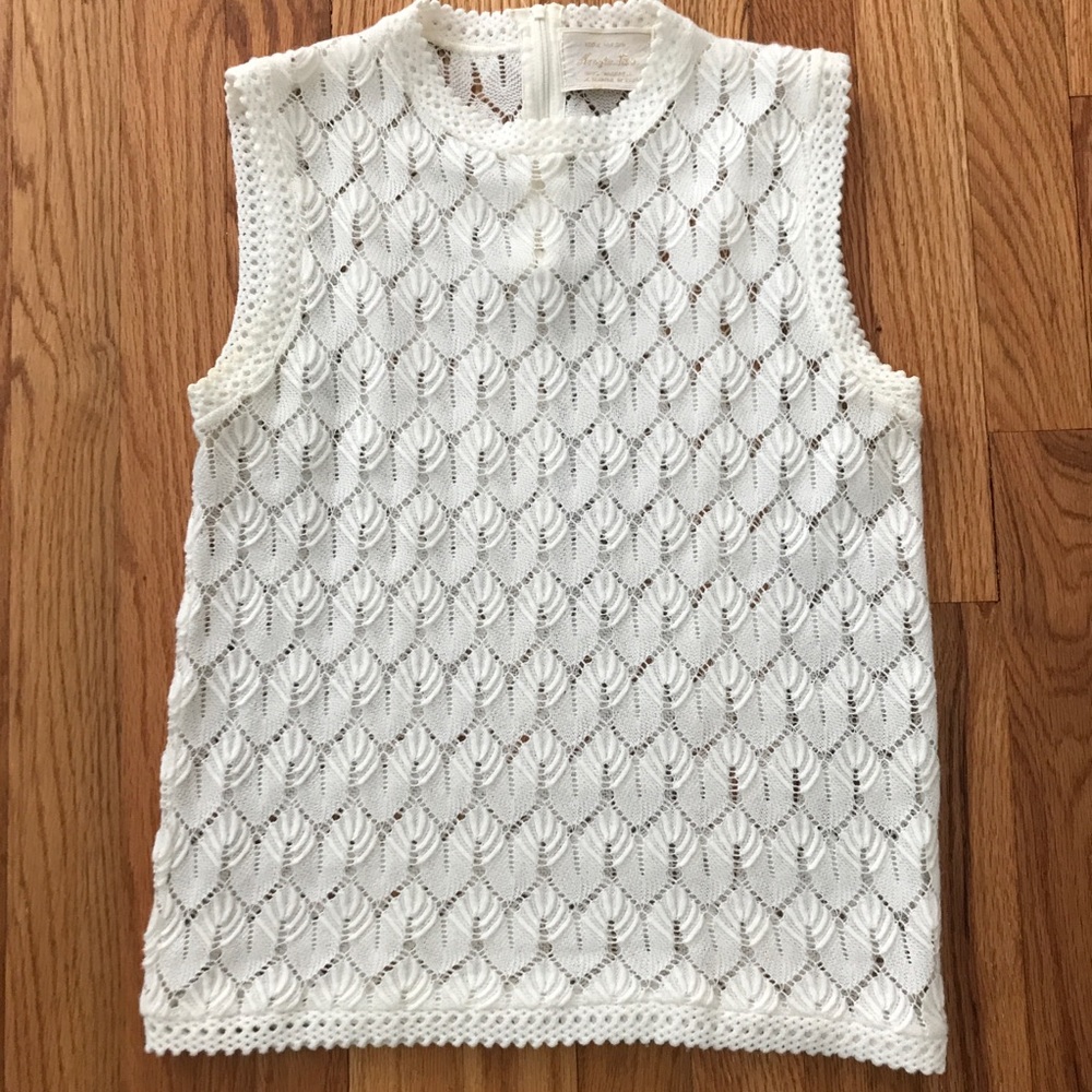 Vintage 60s Knit Sleeveless Sweater